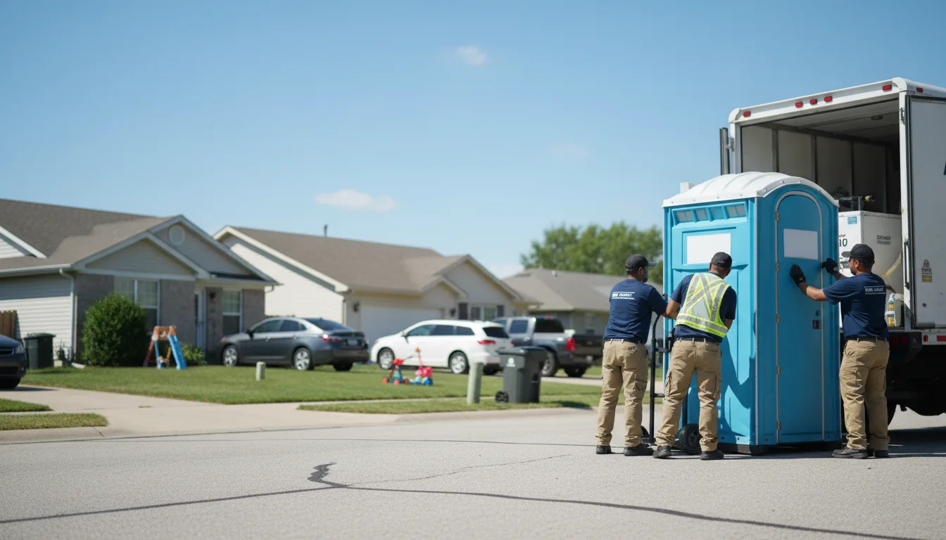 Standard Porta Potty Rentals in Hiram, OH near me
